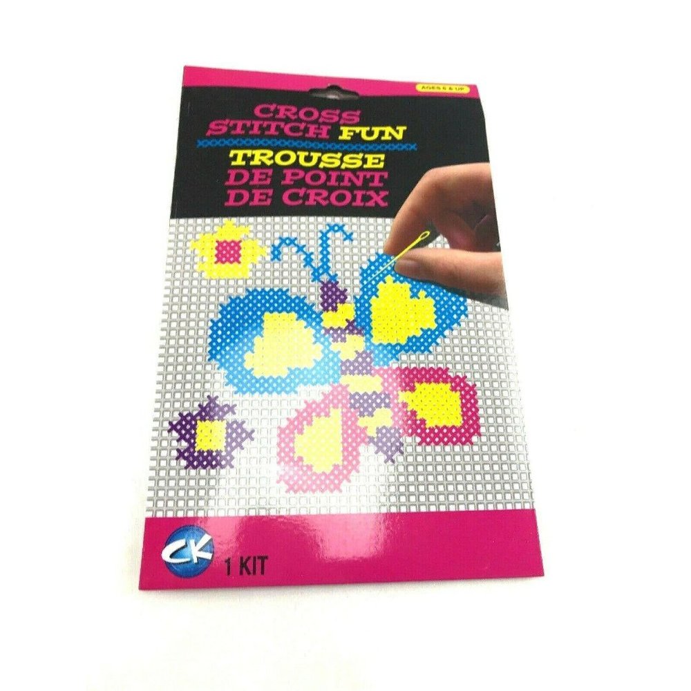 Crosstitch Fun Kit ages 6 And Up NIP
